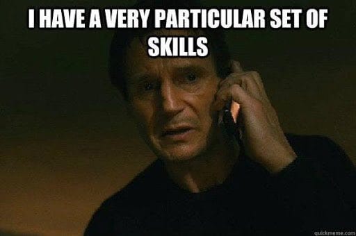 project manager with particular set of skills