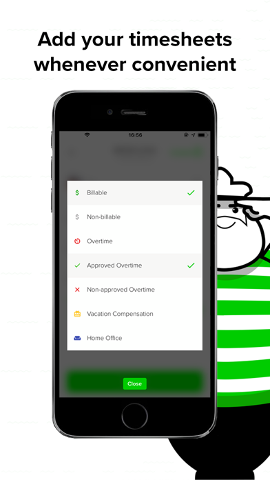 Teamdeck Mobile calendar